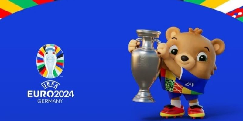 Euro 2024 sử dụng chú gấu Albert làm linh vật của giải đấu